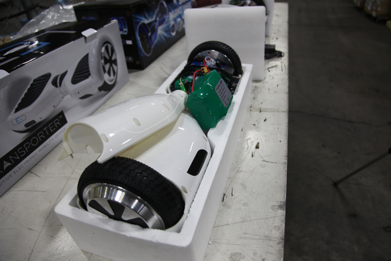 Illustration for article titled These Confiscated Counterfeit Hoverboards Do Not Have a Bright Future
